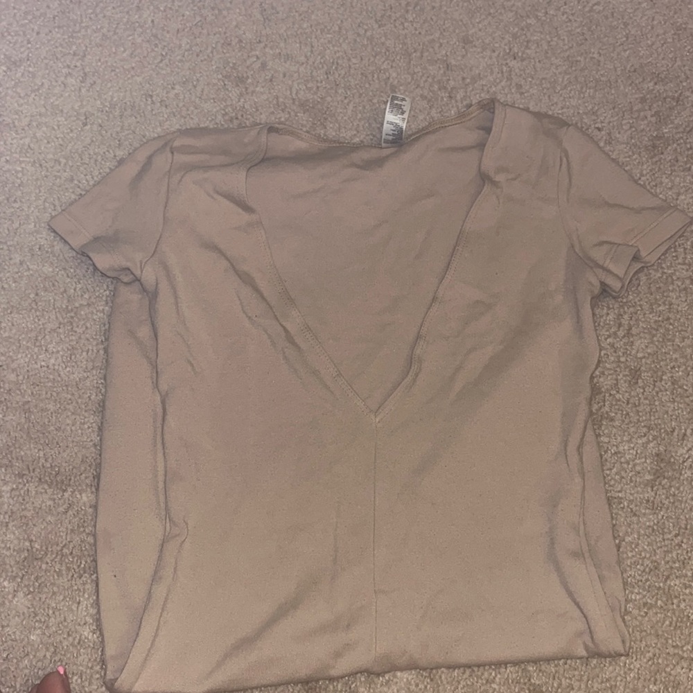 Tan American apparel dress